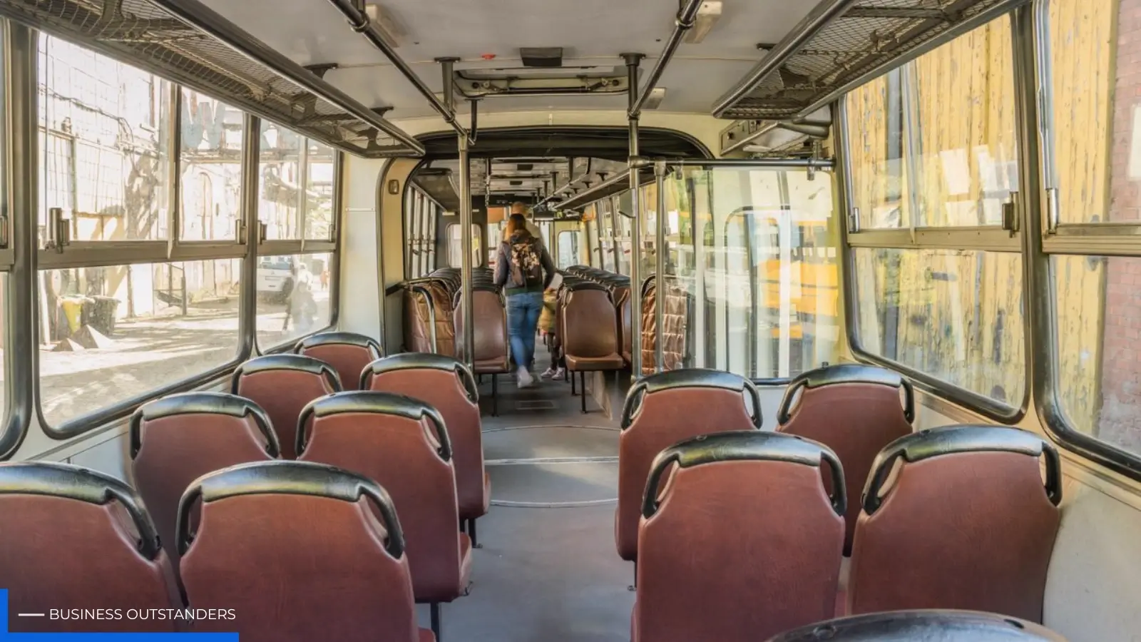 A safe and modern student transportation vehicle with real-time tracking technology for school districts in 2026