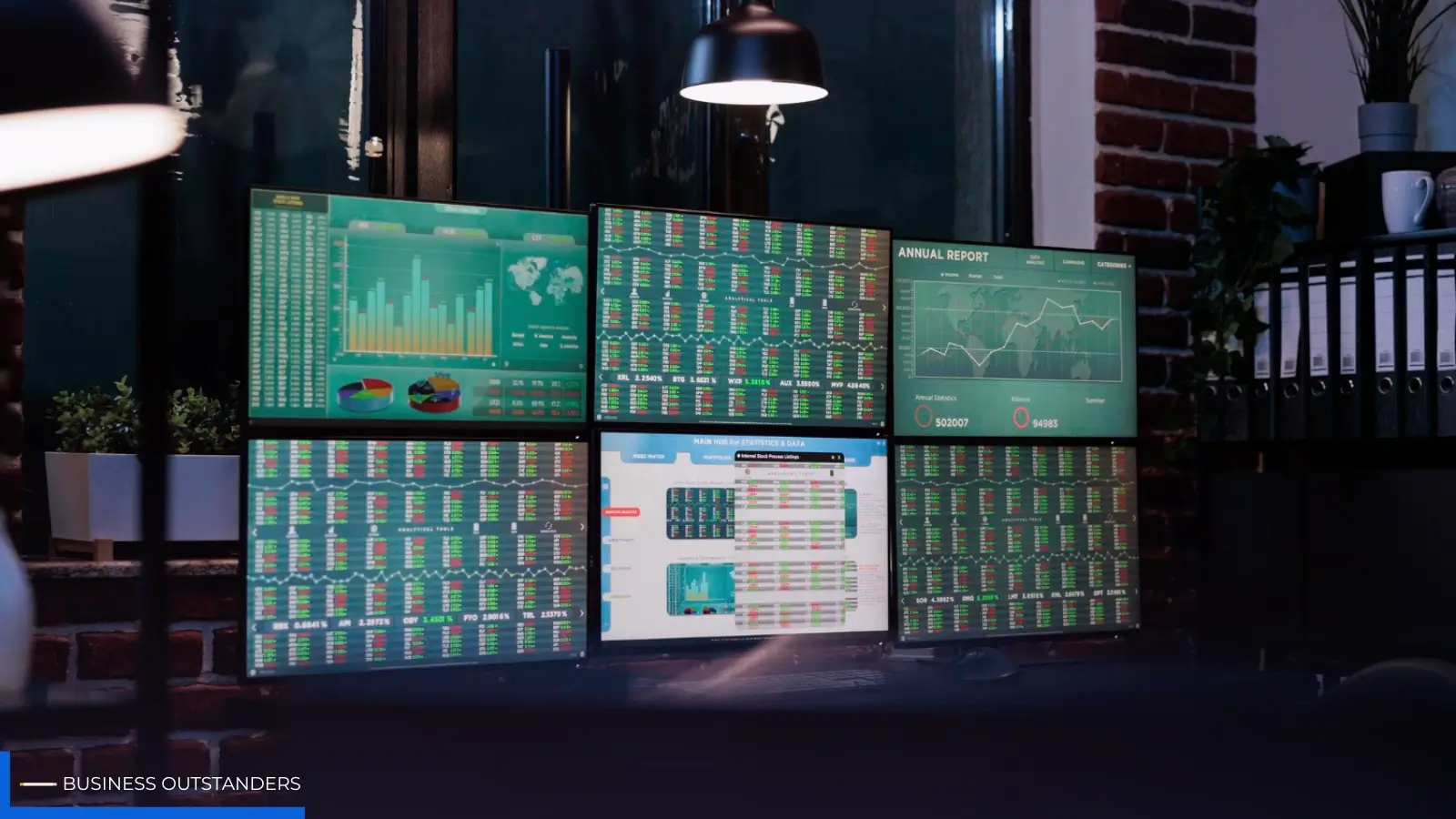 Custom AI-assisted trading computer setup with high VRAM GPU and 64GB RAM for retail traders