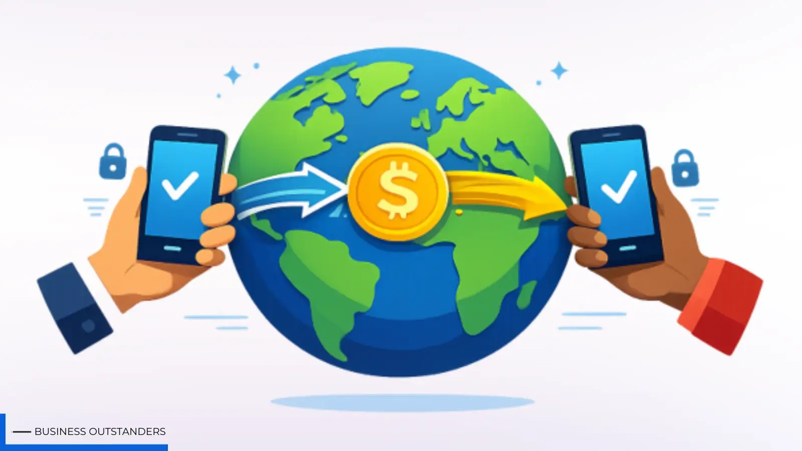 Digital globe with currency symbols representing cross-border payment transactions in 2026