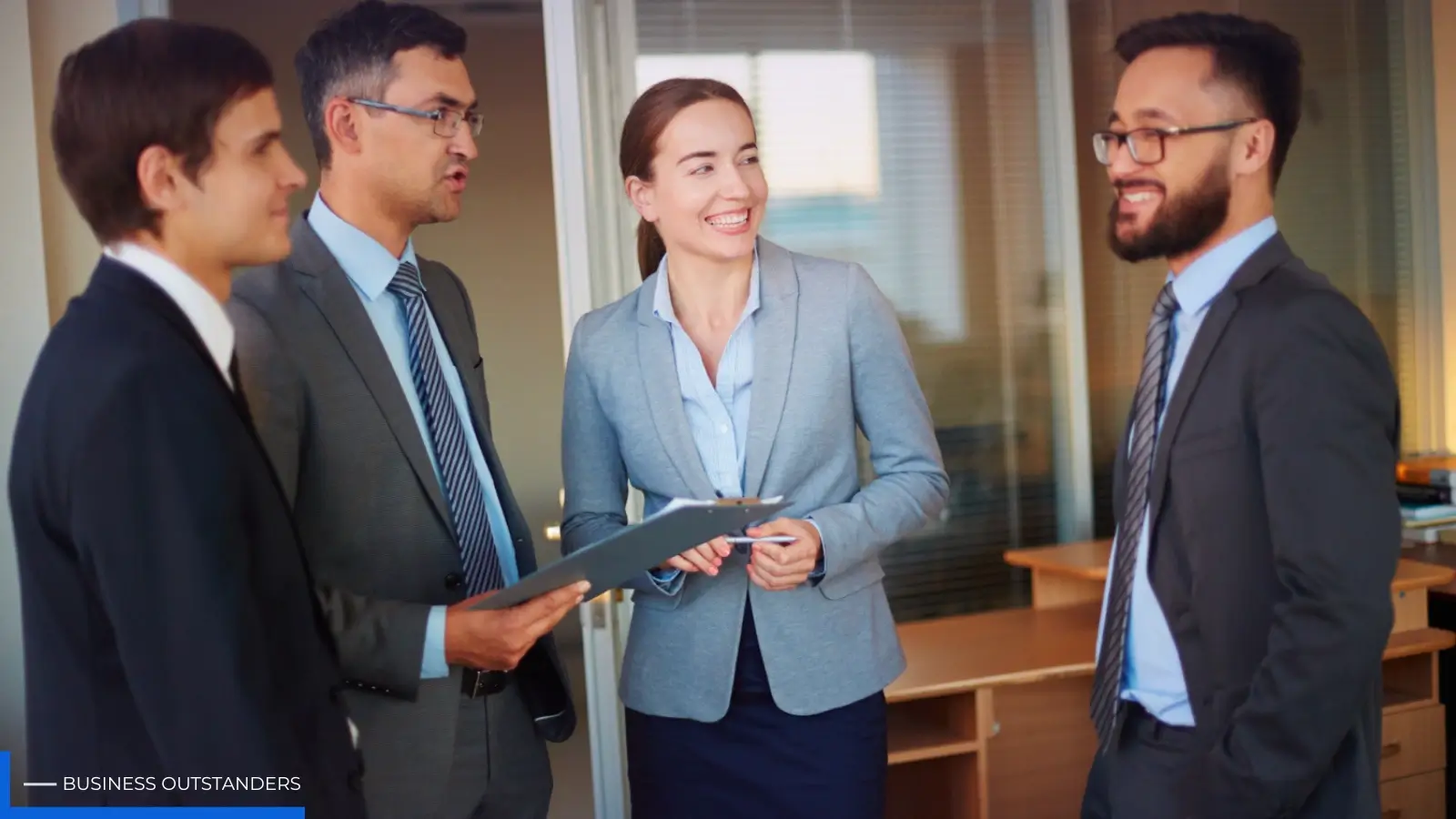Foreign business professionals reviewing corporate services options for company incorporation in Asia