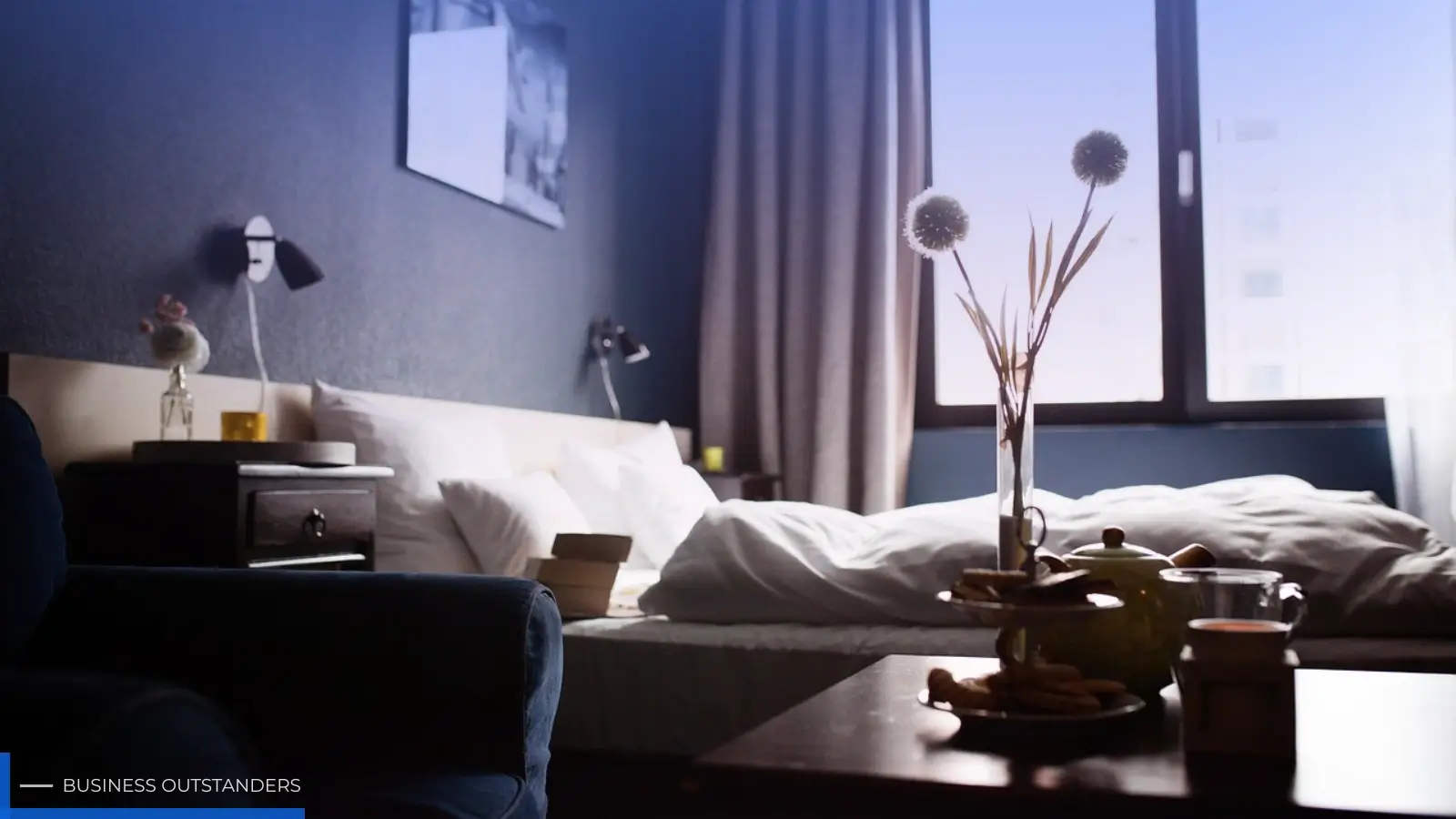 Hotel renovation project showcasing modern lobby redesign and upgraded guestroom interiors in 2026