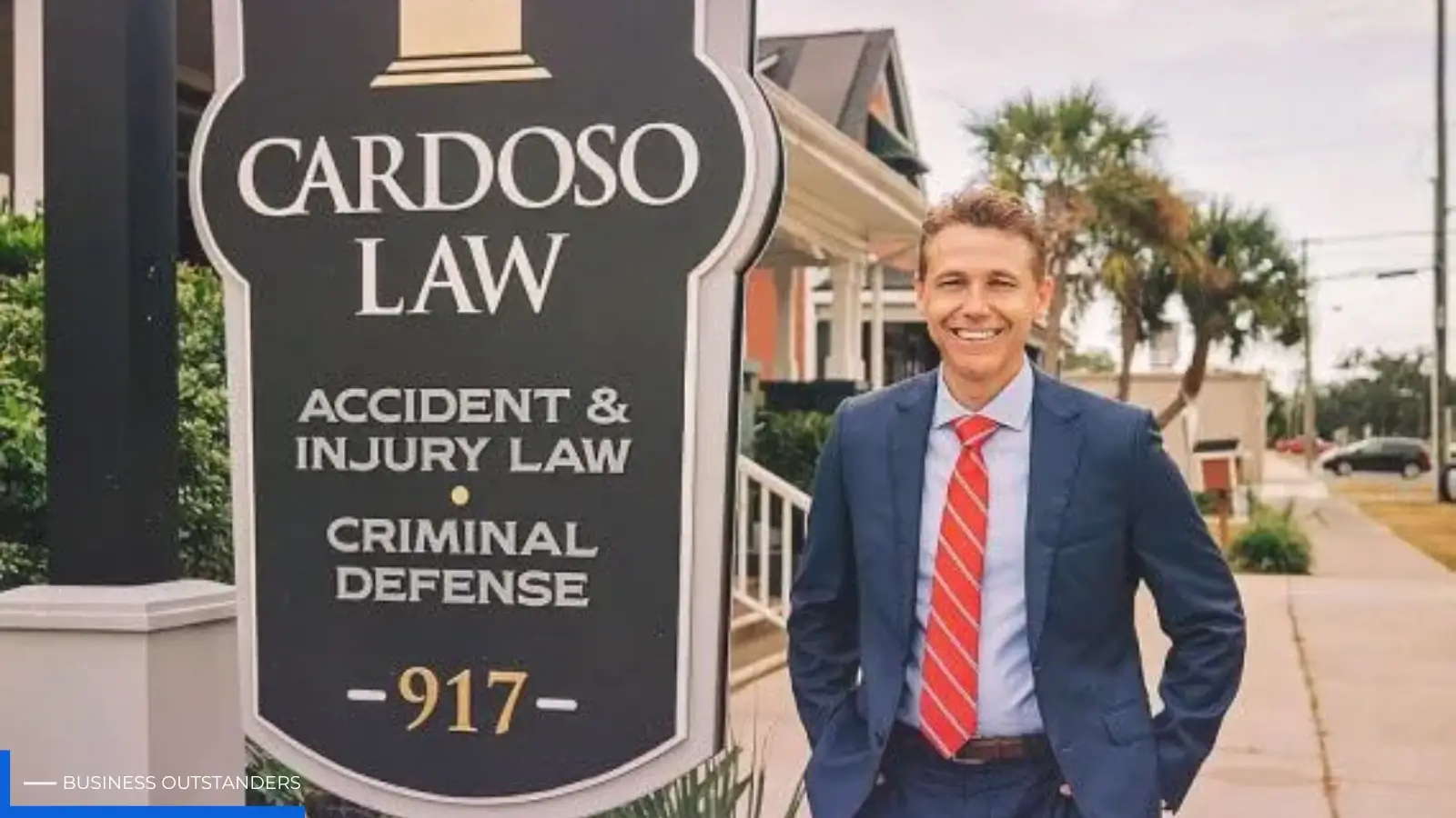 Personal injury attorney Ryan Cardoso consulting with an accident victim client at Cardoso Law PLLC in Pensacola Florida