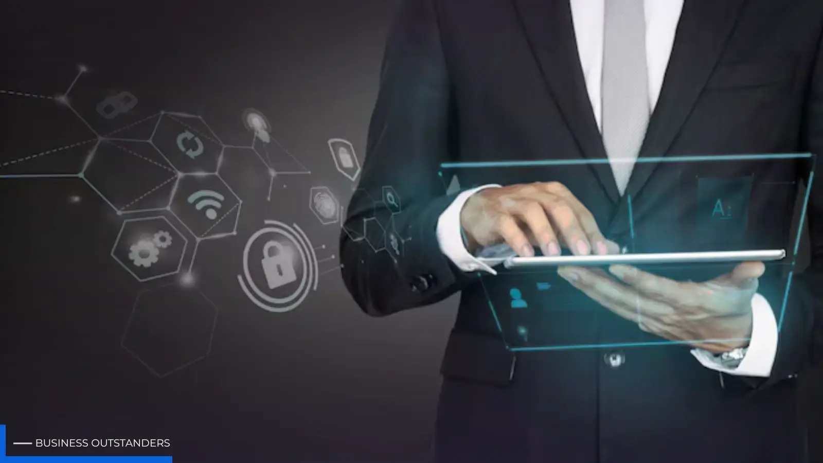 Professional IT team monitoring business technology systems and cybersecurity dashboards in a modern office