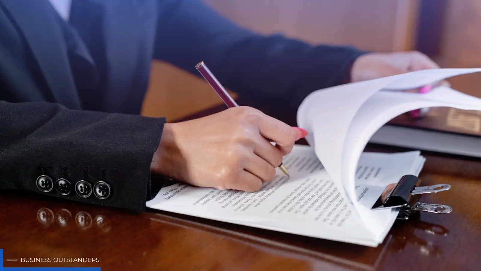 Startup founder reviewing equity agreements and vesting schedules during a divorce proceeding