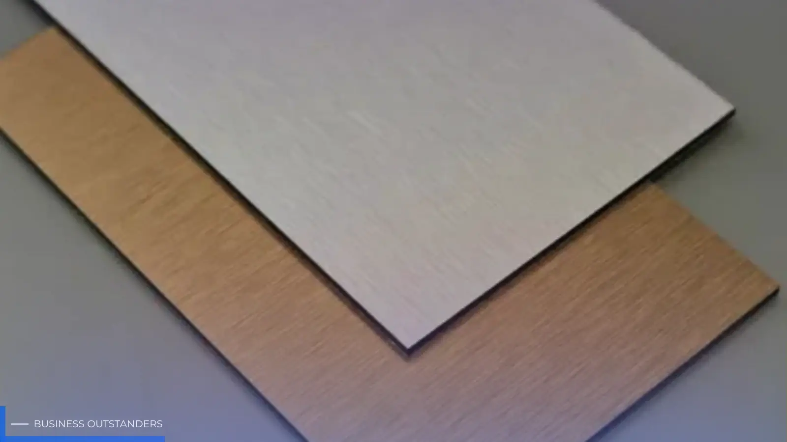 Aluminium composite material ACM sign sheet used for business shopfront signage