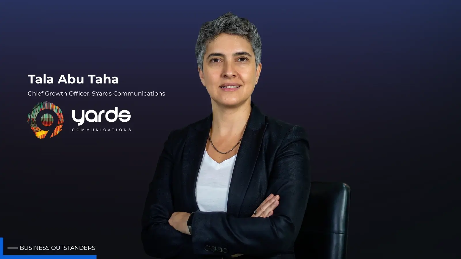 Tala Abu Taha, newly appointed Chief Growth Officer at 9Yards Communications Abu Dhabi