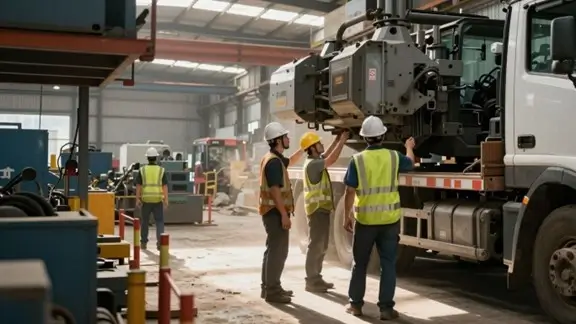 machinery relocation supervision