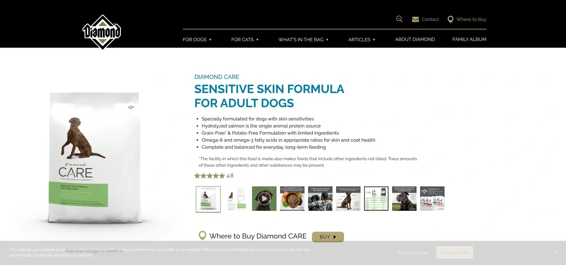 Diamond Care Sensitive Skin