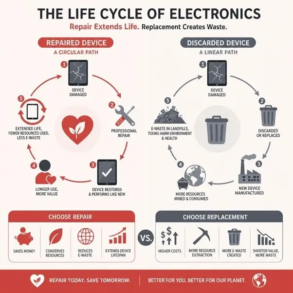 electronic device repair